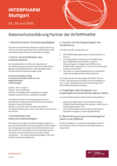 Datenschutzvereinbarung
