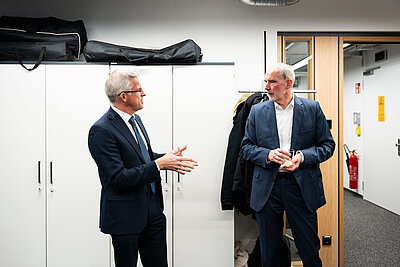 Prof. Dr. Elmar J. Mand im Gespräch mit Prof. Dr. Heinz-Uwe Dettling