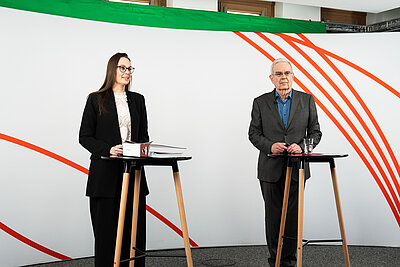 Nadine Metzger im Gespräch im Studio mit Enrico Kappus