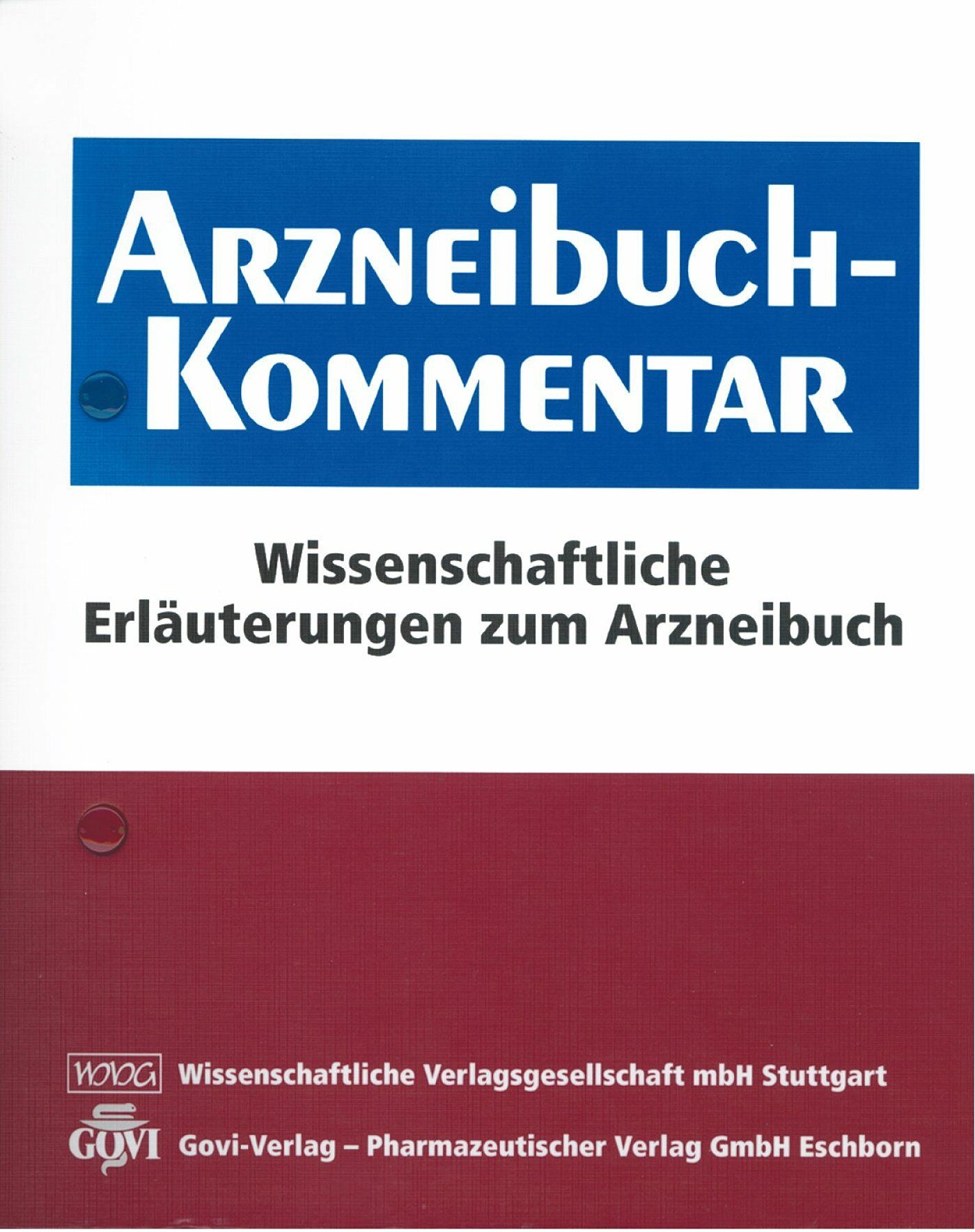 Abbildung von "Arzneibuch Kommentar"