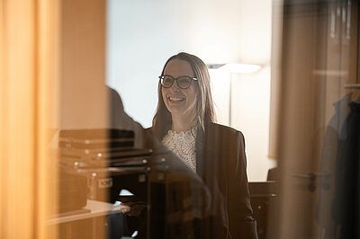 Backstage: Nadine Metzer im Gespräch