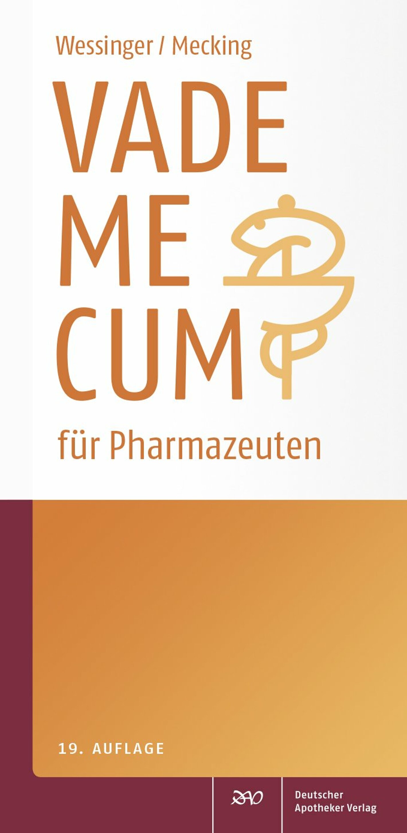 Cover-Abbildung Wessinger/Mecking: Vademecum für Pharmazeuten