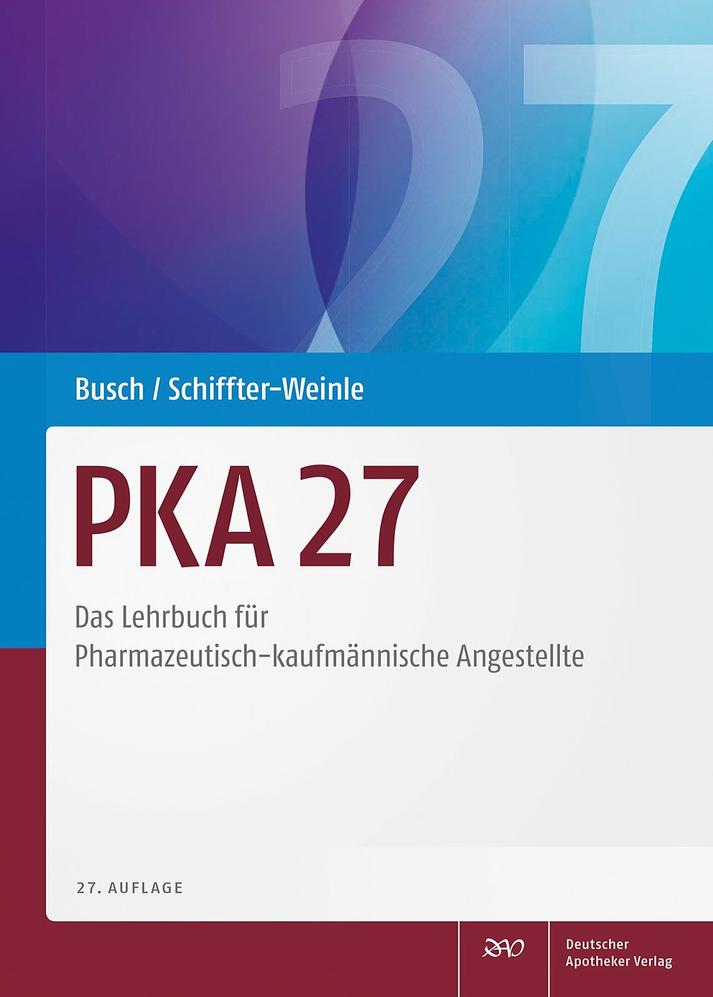 Cover-Abbildung des Lehrbuches "PKA 27"
