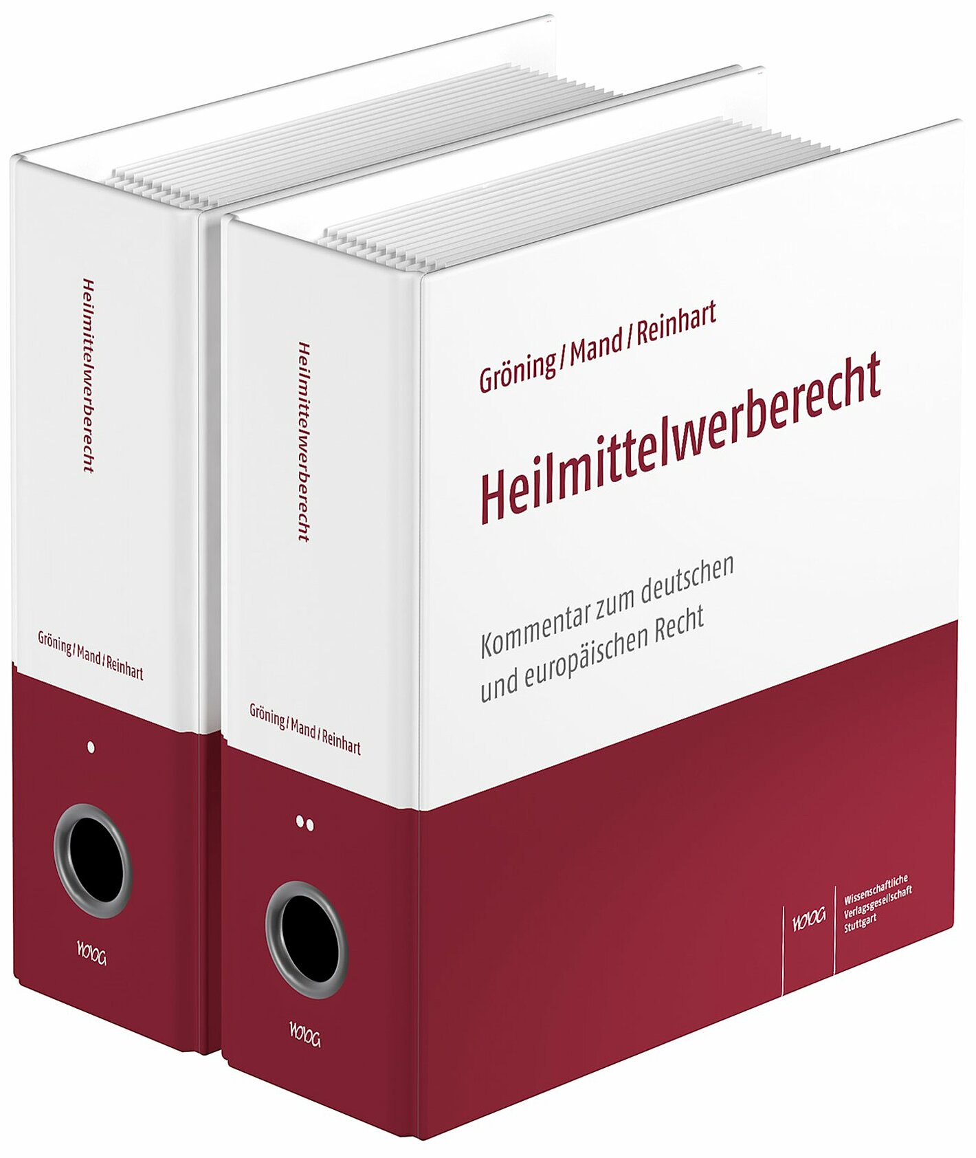 Cover-Abbildung Gröning/Weihe-Gröning/Mand/Reinhart: Heilmittelwerberecht