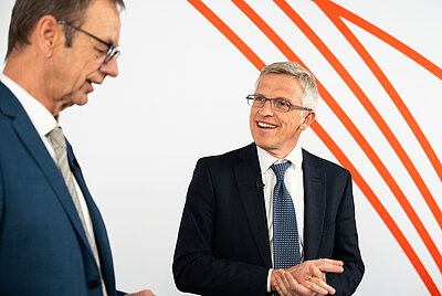 Dr. Christian Rotta im Gespräch mit Professor Dr. Elmar J. Mand